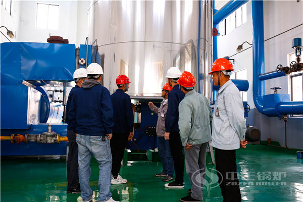 内蒙古二十五吨燃煤卧式导热油锅炉 中正循环流化床锅炉实现灰渣综合利用减少二次污染